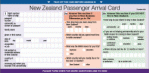 Passenger Card