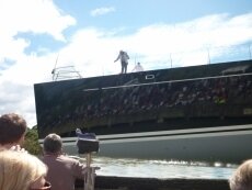 SY Vertigo launch at Alloy Yachts